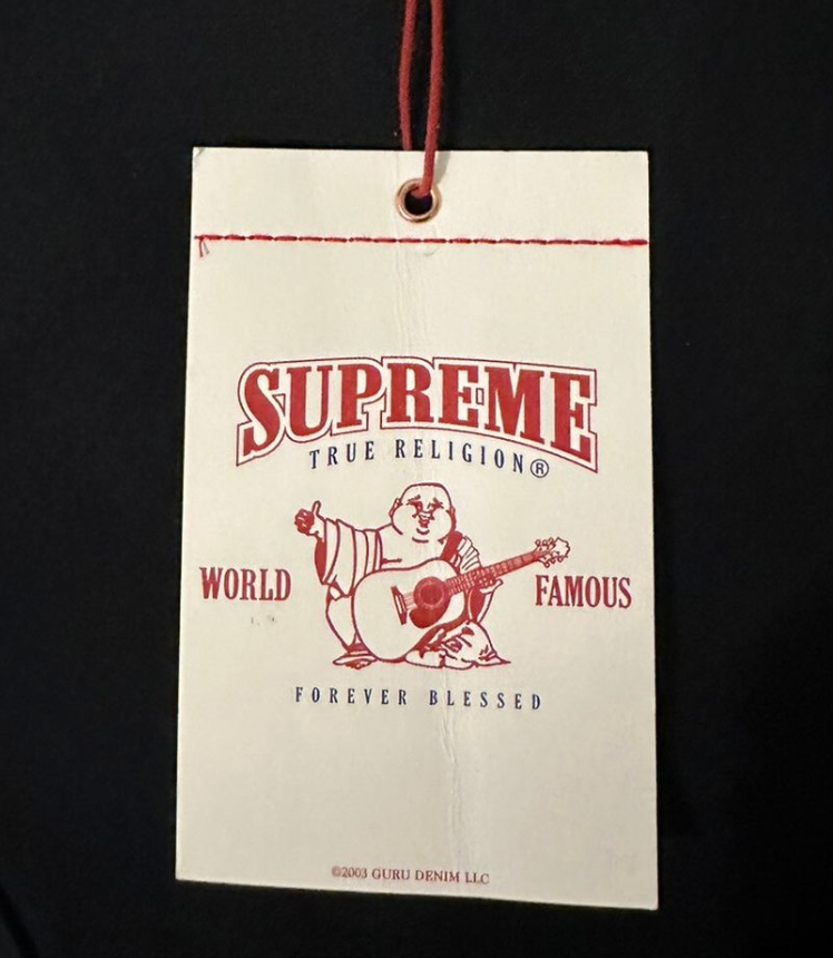 True Religion x Supreme Zip Hoodie Black