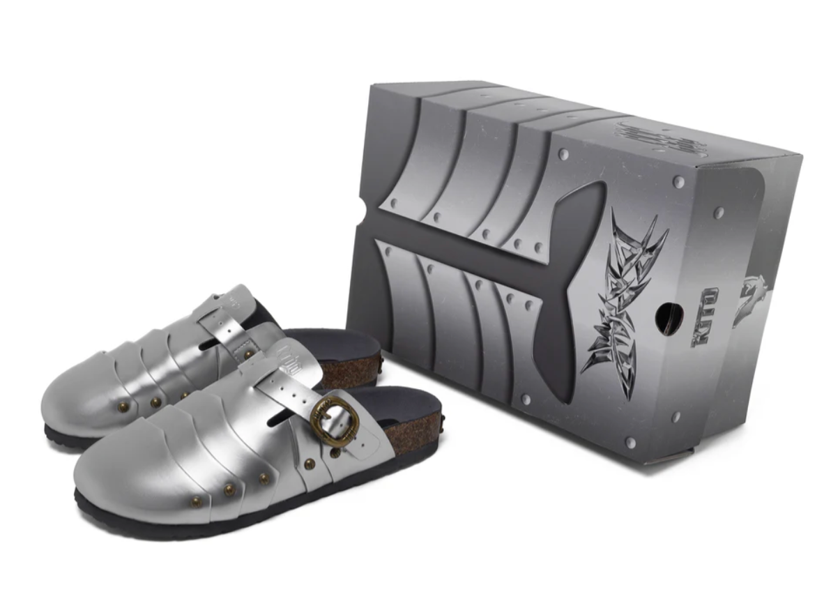 BBIMP x Kito Silver Armour Slip On