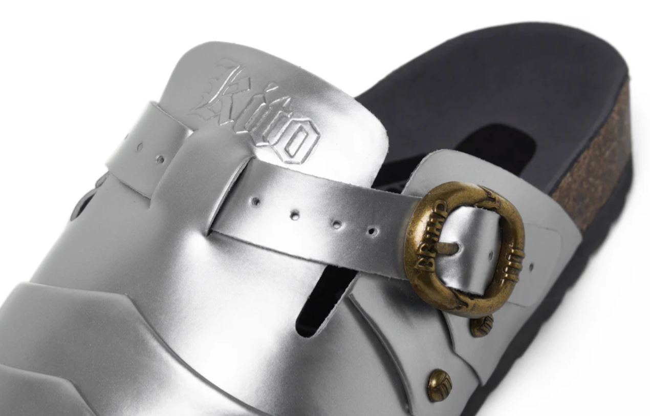BBIMP x Kito Silver Armour Slip On
