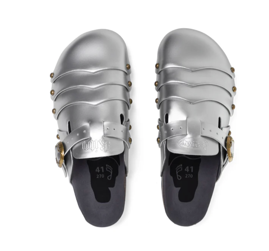 BBIMP x Kito Silver Armour Slip On