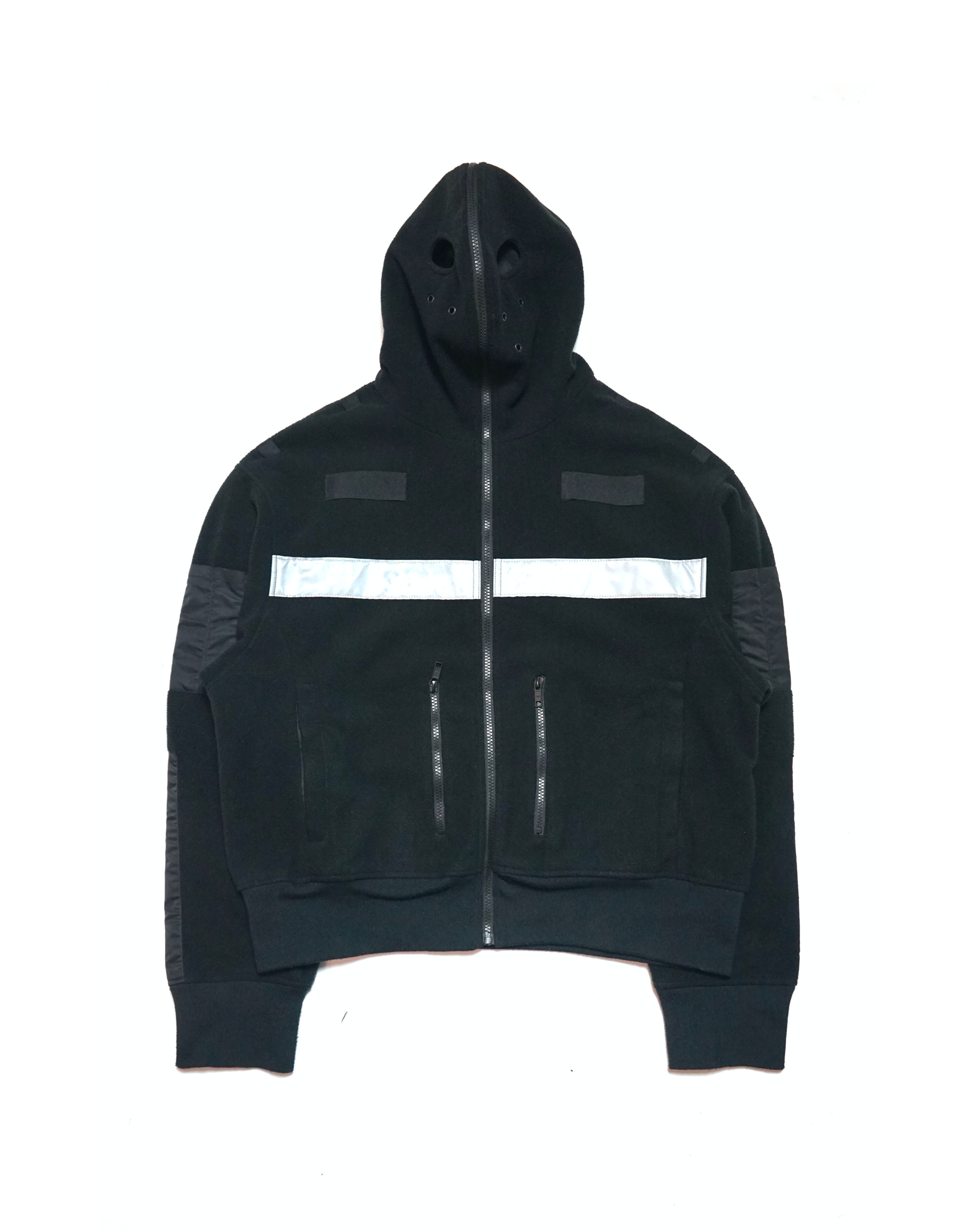 Project G/R Police Fleece  Zip-up Hoodie