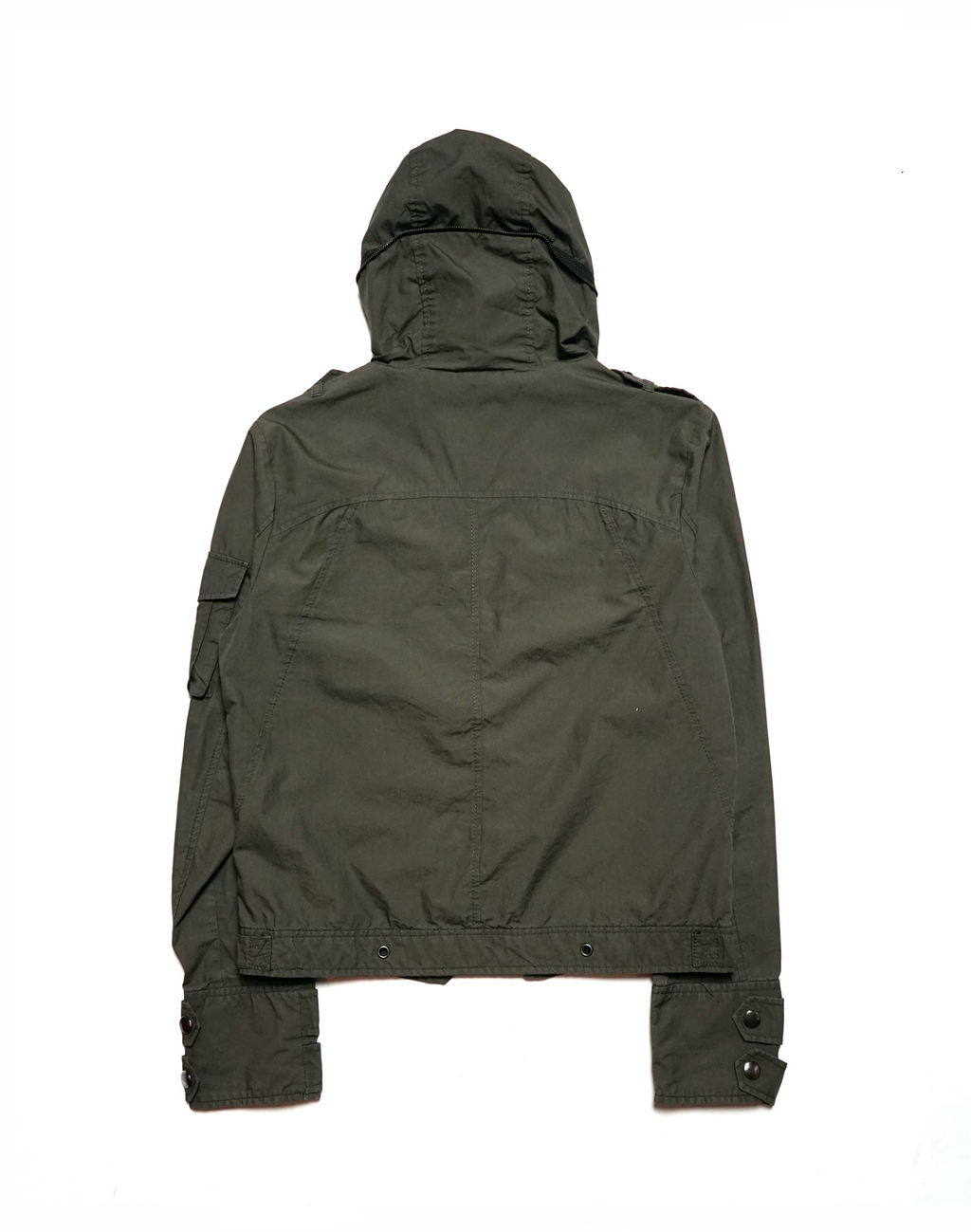 PPFM Army Green Hooded Jacket