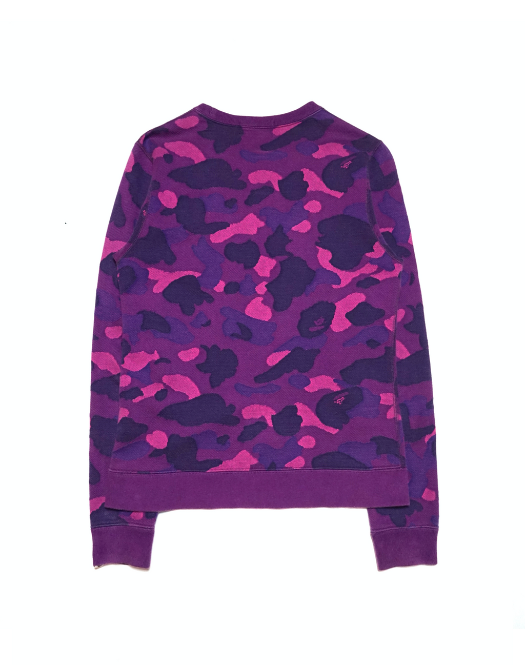 BAPE Purple Camo Crewneck