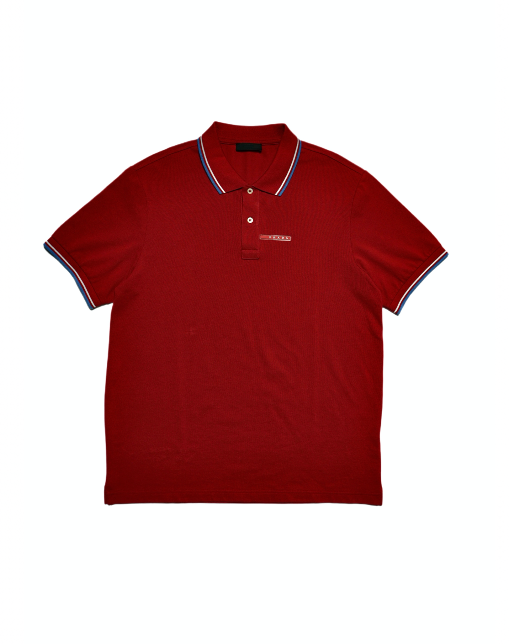 Prada Red Polo Shirt