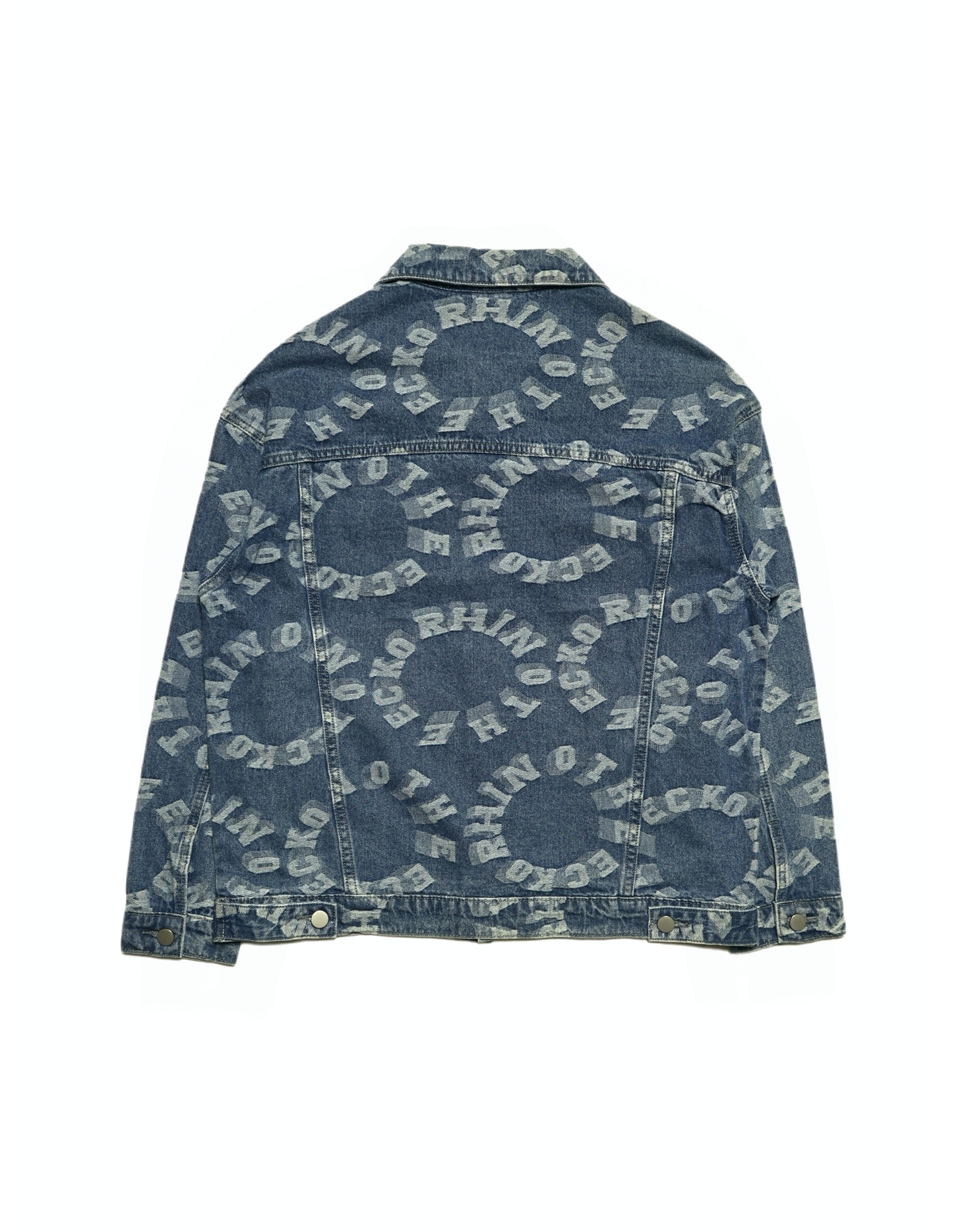 Ecko Circle Monogram Denim Jacket