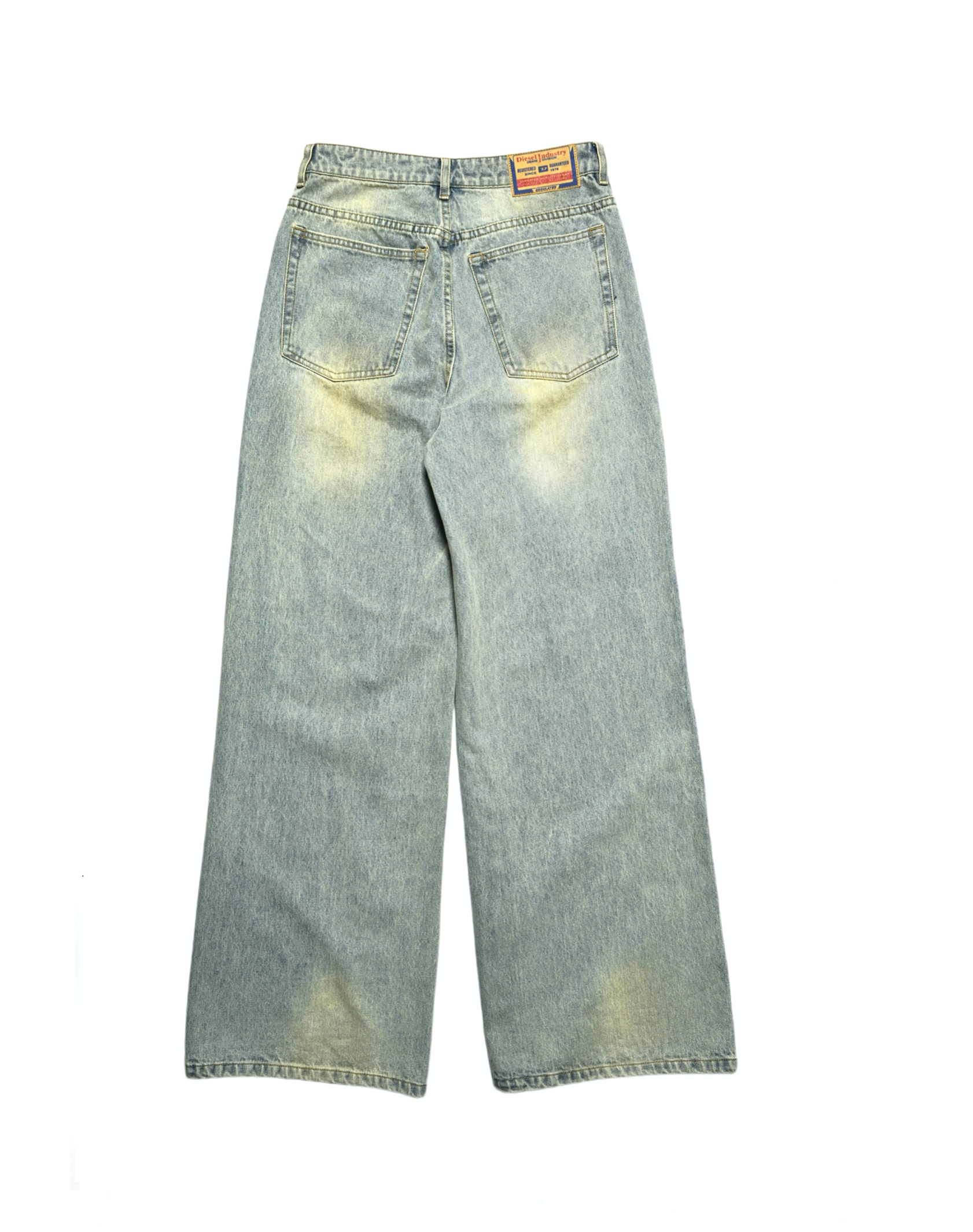 Diesel Washed Wide Denim Jean