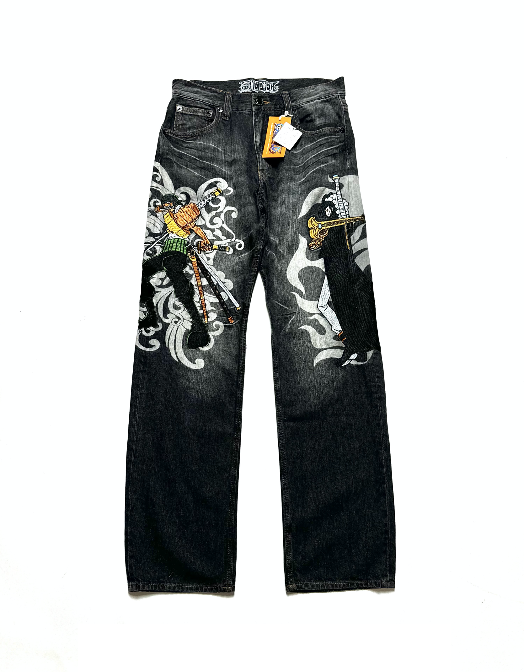 One Piece Embroidery Jean 2000s