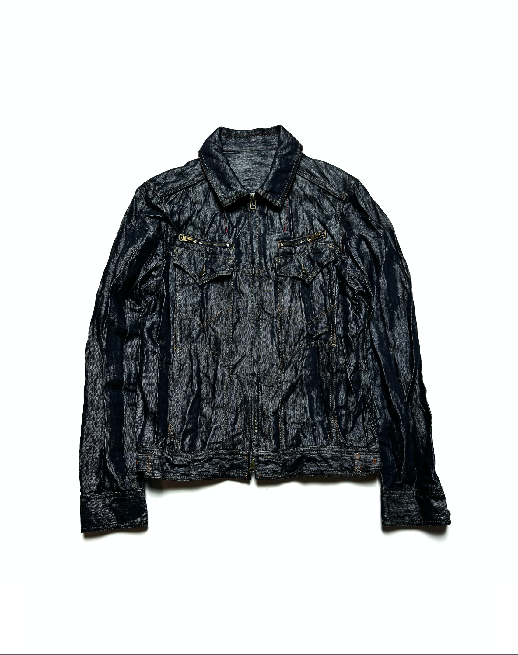 Semantic Design Winkle Denim Jacket