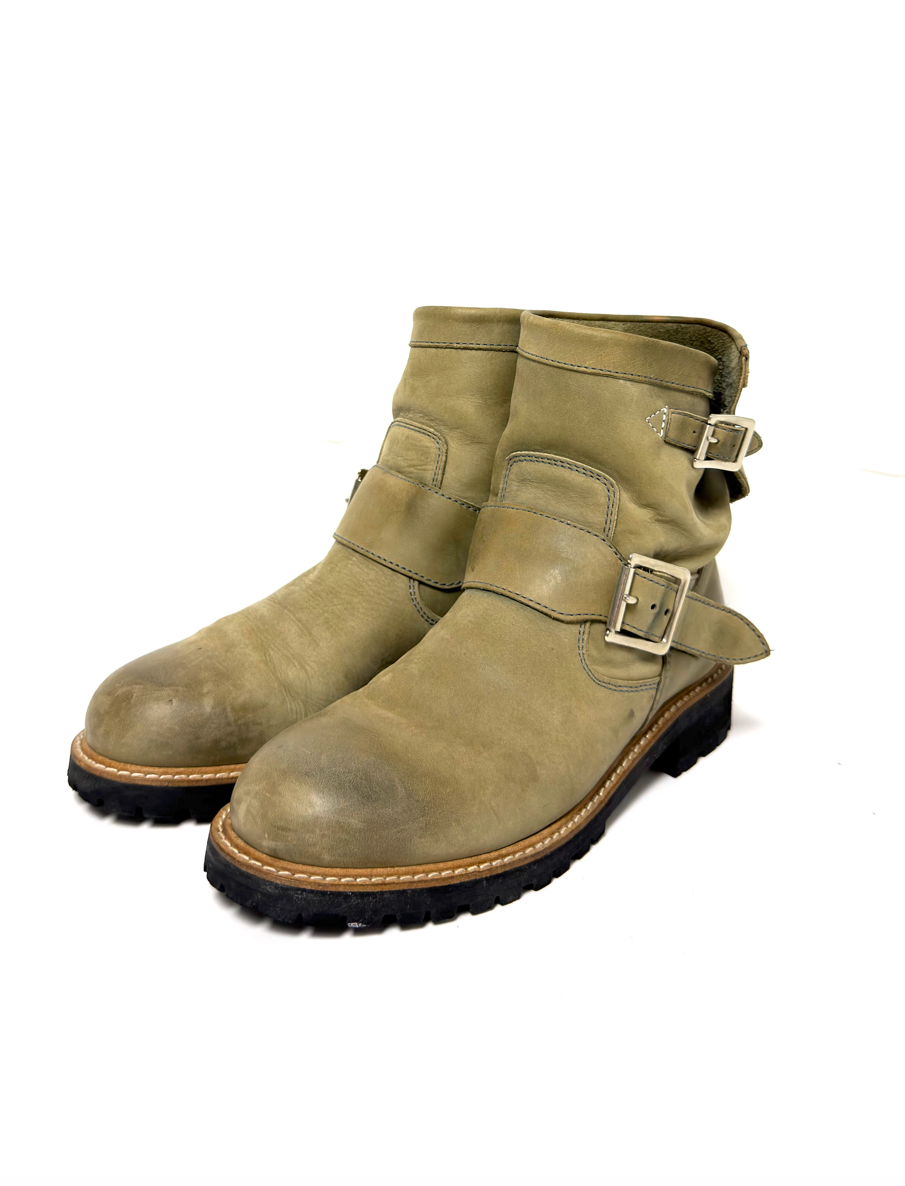 Yohji Y's Brown Leather Boot 90s