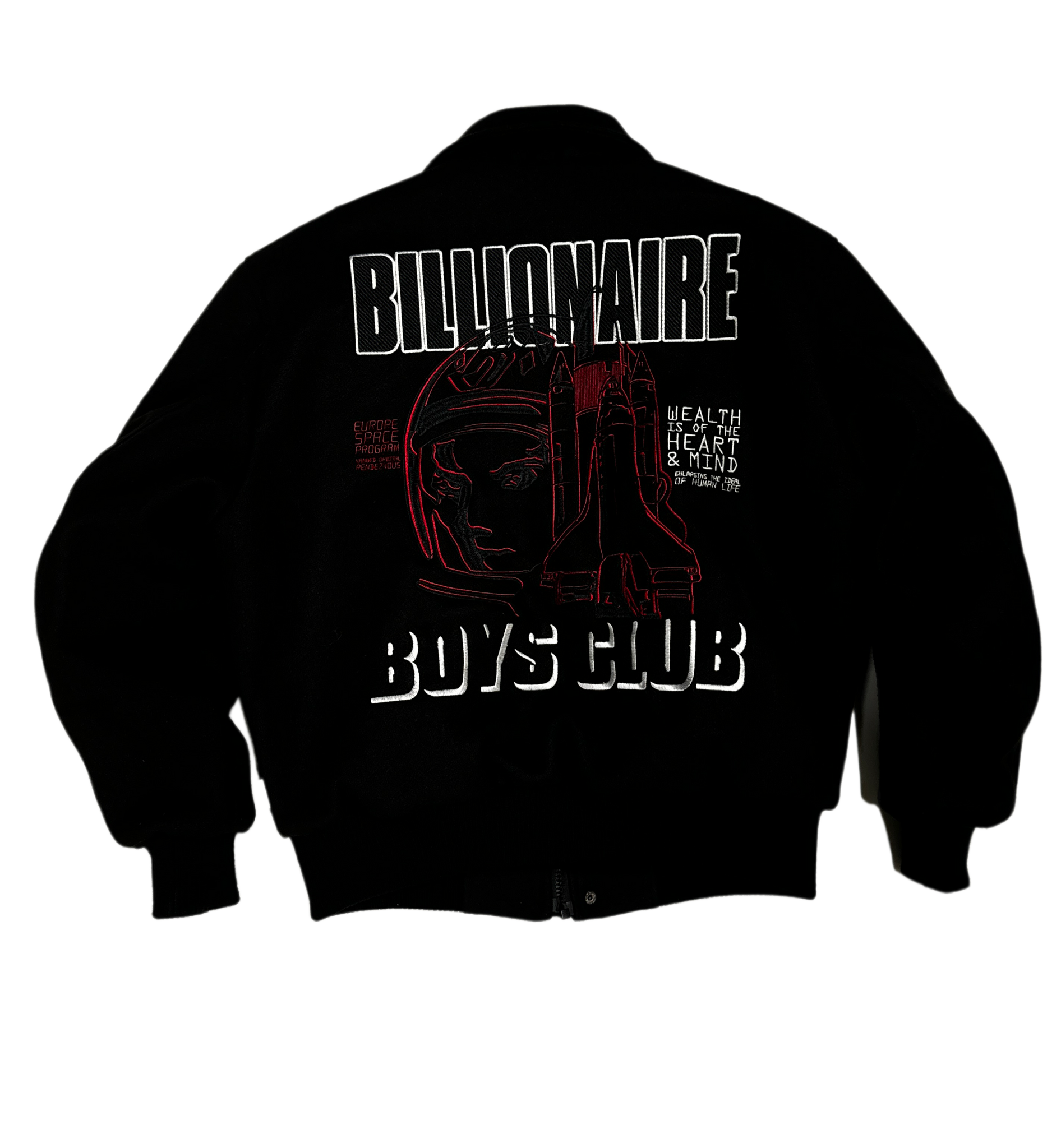 Billionaire Boys Club  Black Varsity Jacket