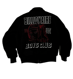 Billionaire Boys Club  Black Varsity Jacket