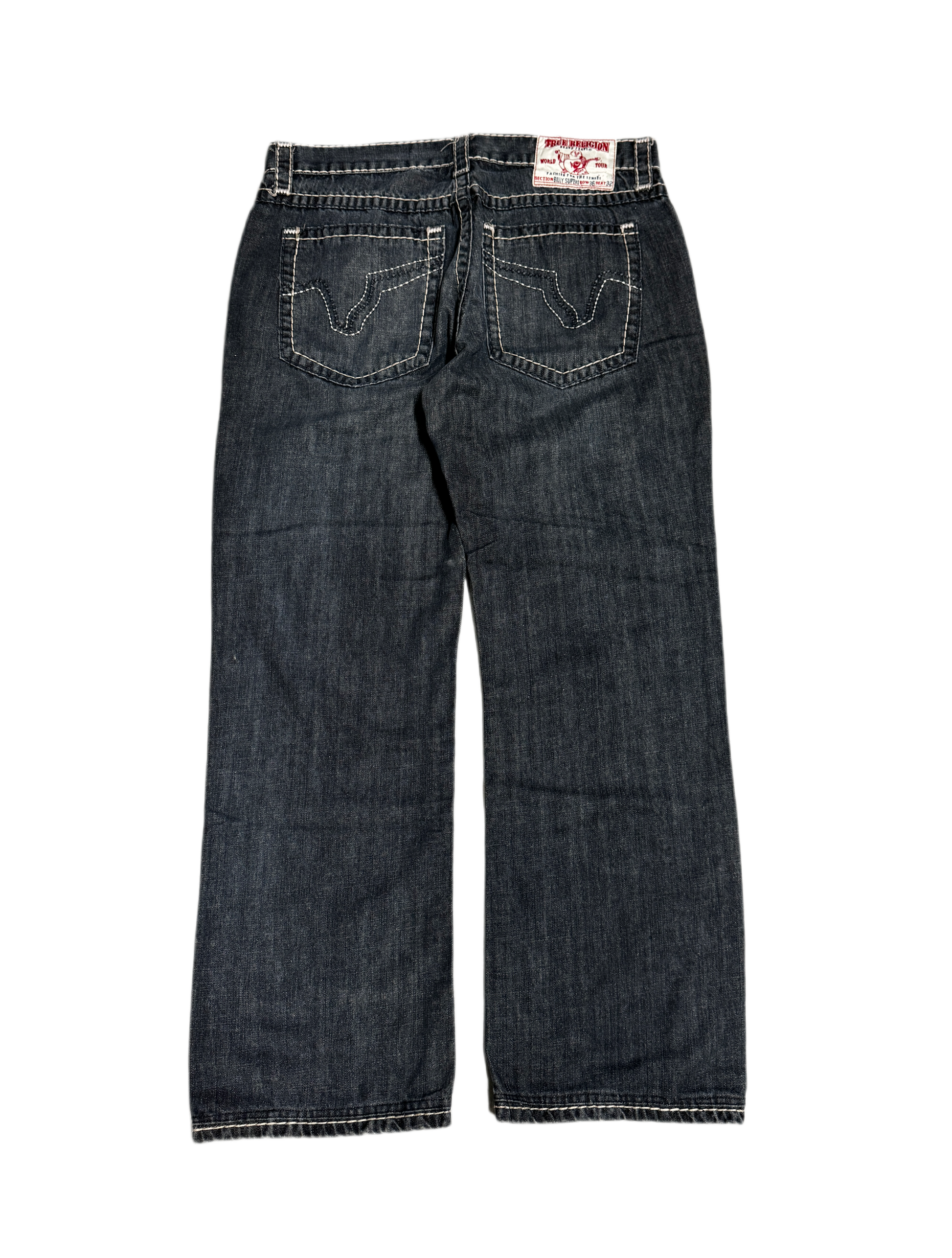 True Religion Baggy Washed Denim Jean
