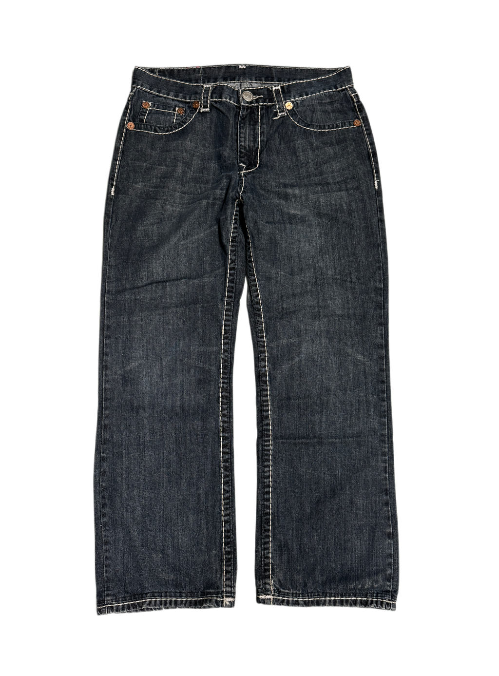 True Religion Baggy Washed Denim Jean