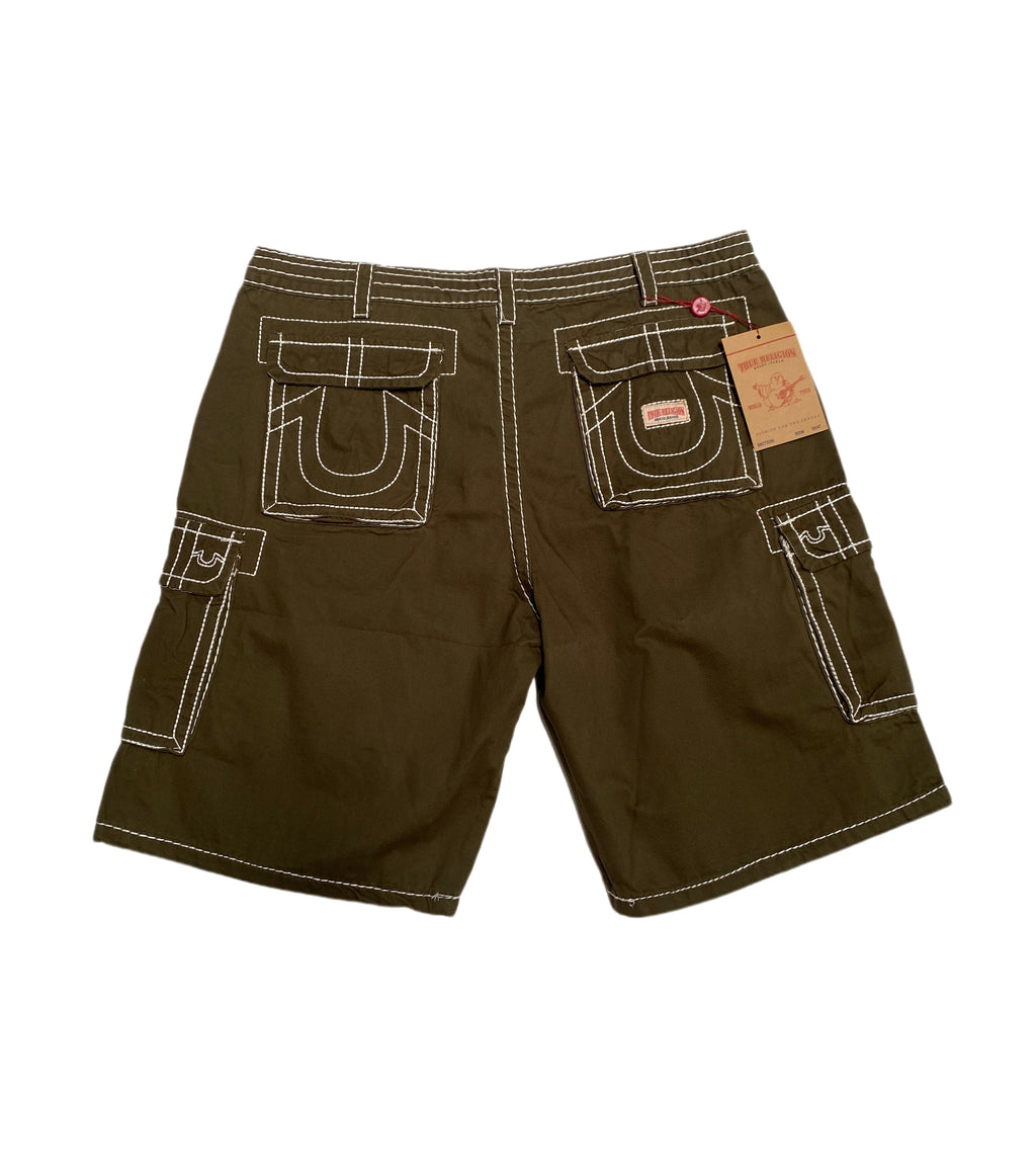 True Religion Army Green Short