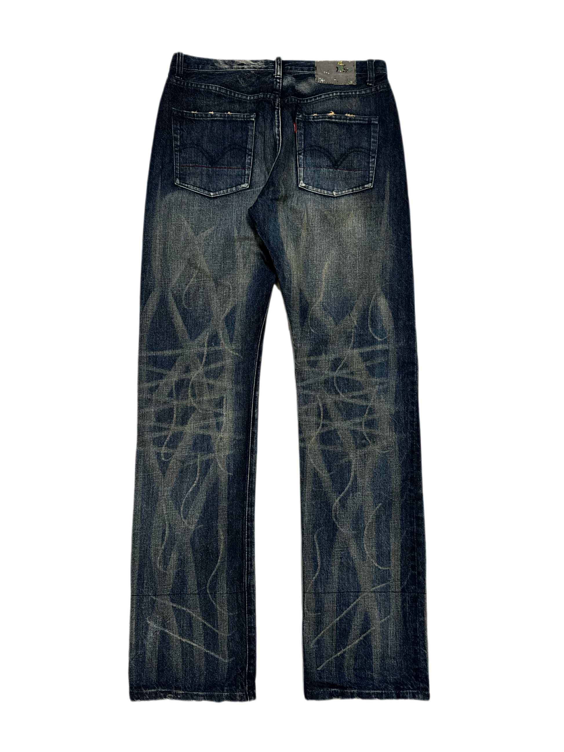 Clot x Levi's Watermelon Washed Denim Jean
