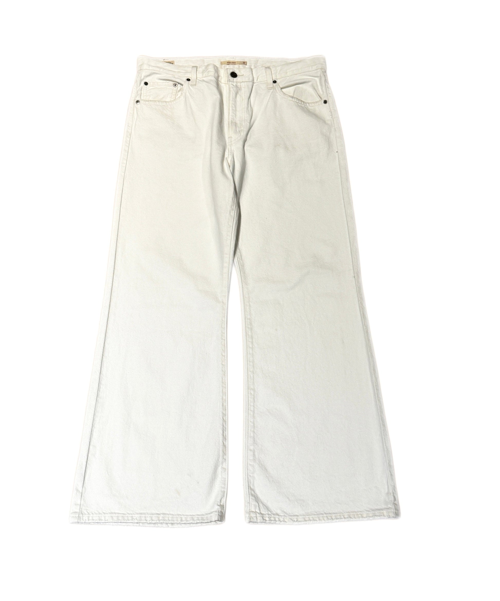 Levis White Baggy Jean