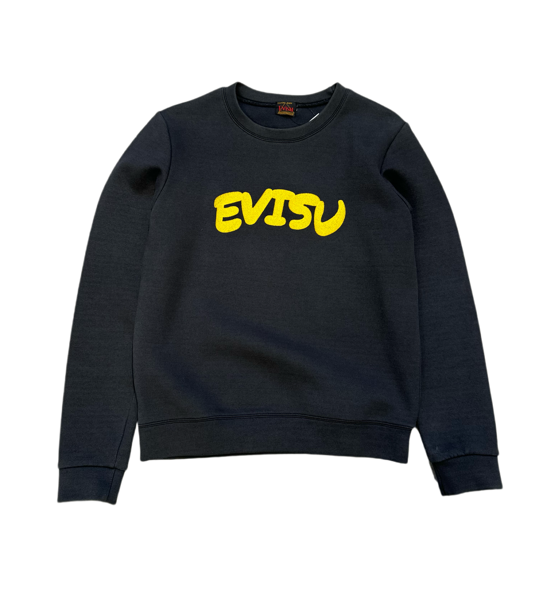 Evisu Yellow Embroidery Crewneck