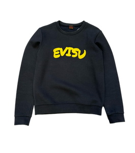 Evisu Yellow Embroidery Crewneck