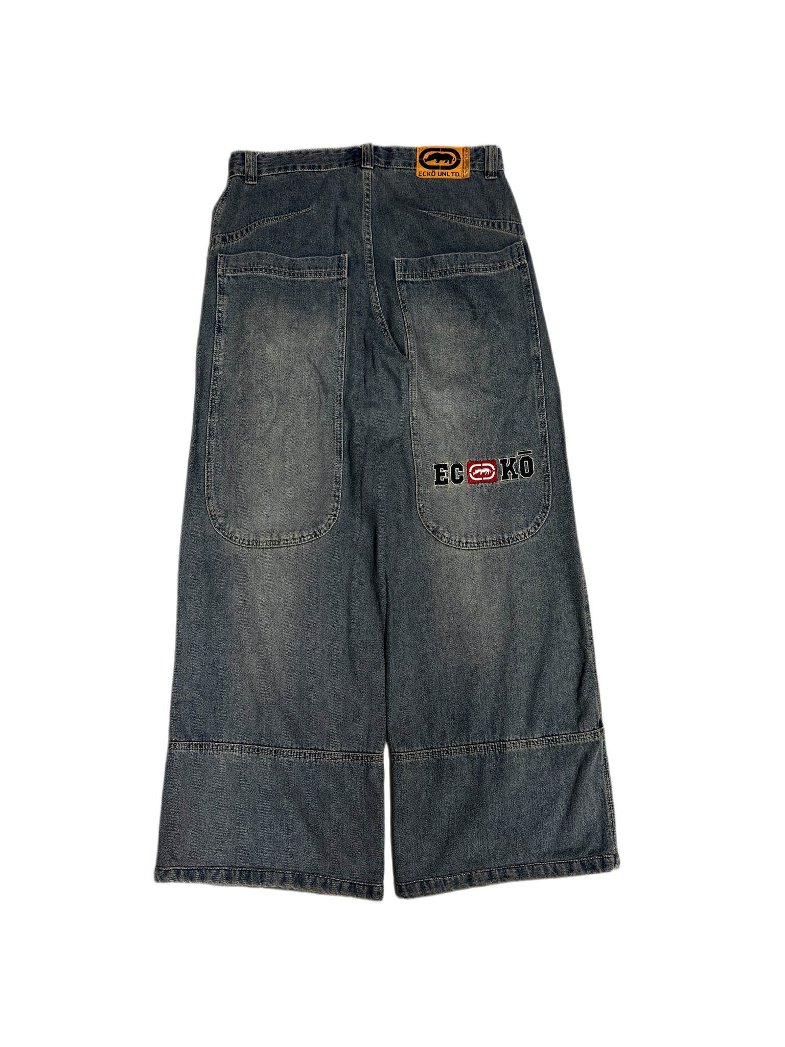 Ecko Vintage Washed Baggy Denim Jean