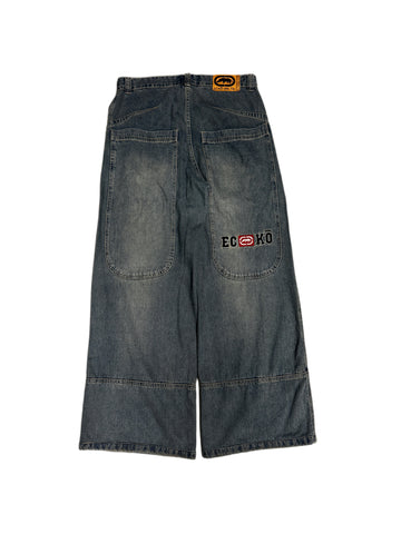 Ecko Vintage Washed Baggy Denim Jean