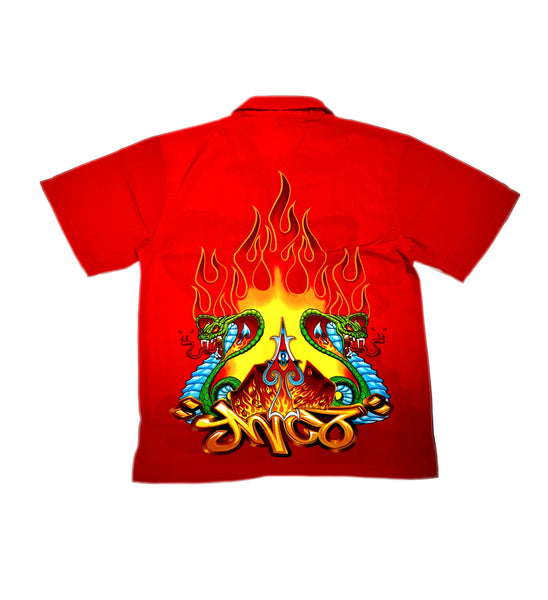 Jnco Red Snake Shirt