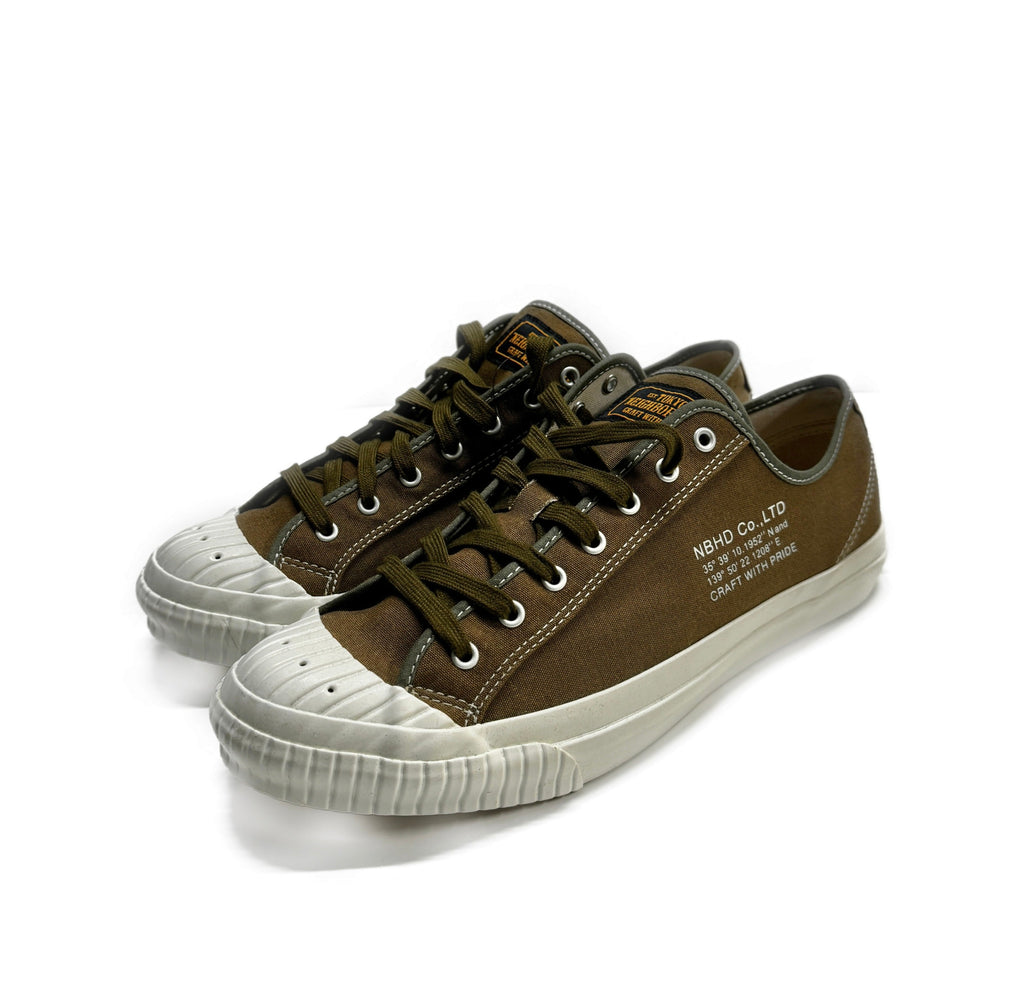NEIGHBORHOOD Army Green G.R Sneaker