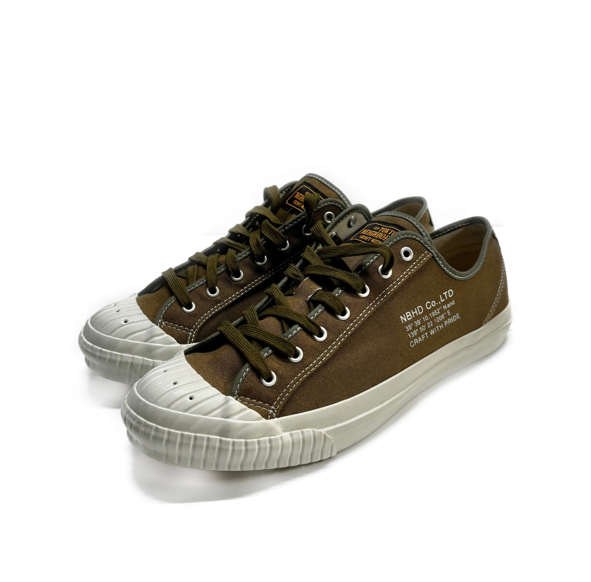 NEIGHBORHOOD Army Green G.R Sneaker