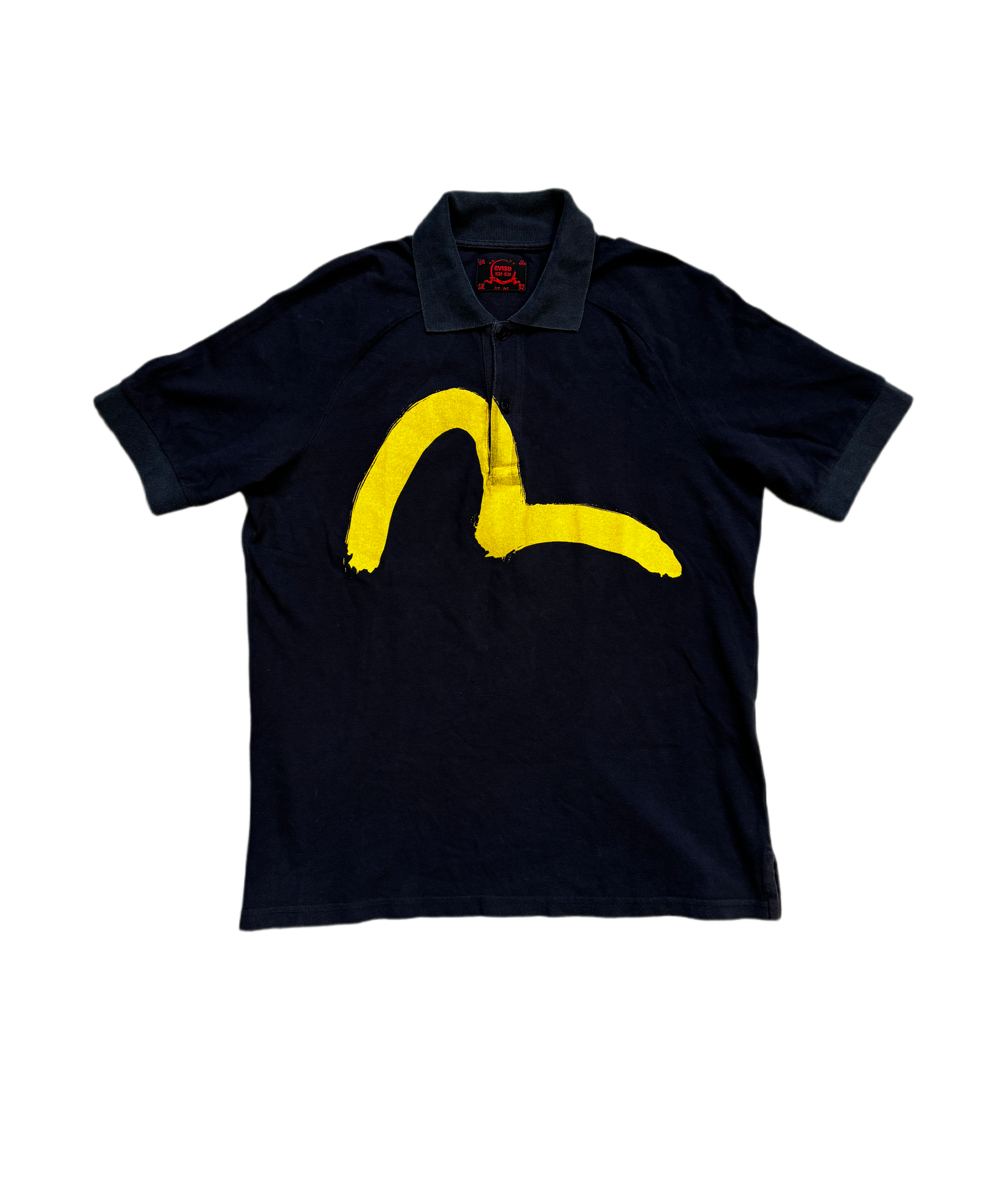 Evisu Yellow Seagull Polo Tee