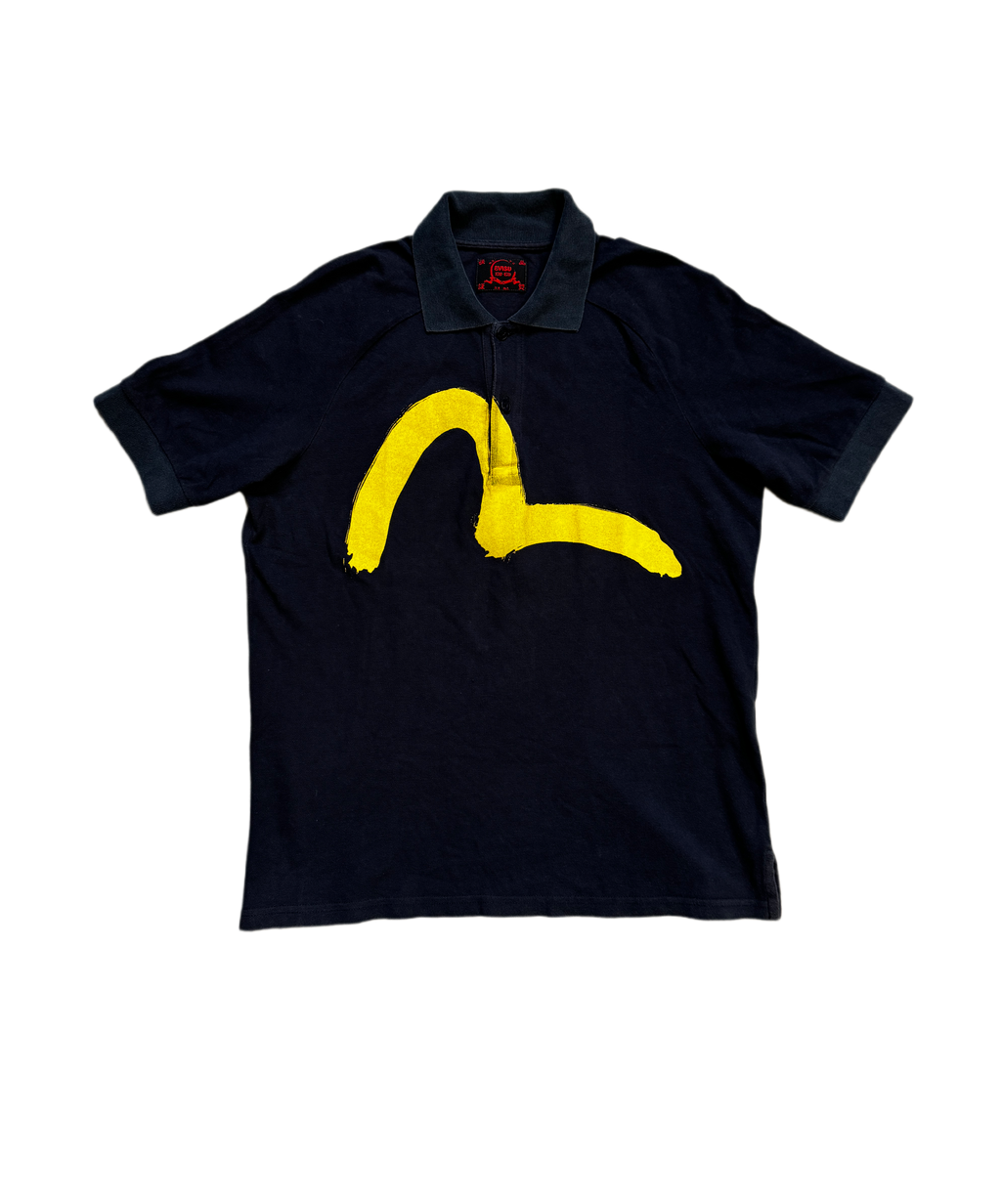 Evisu Yellow Seagull Polo Tee