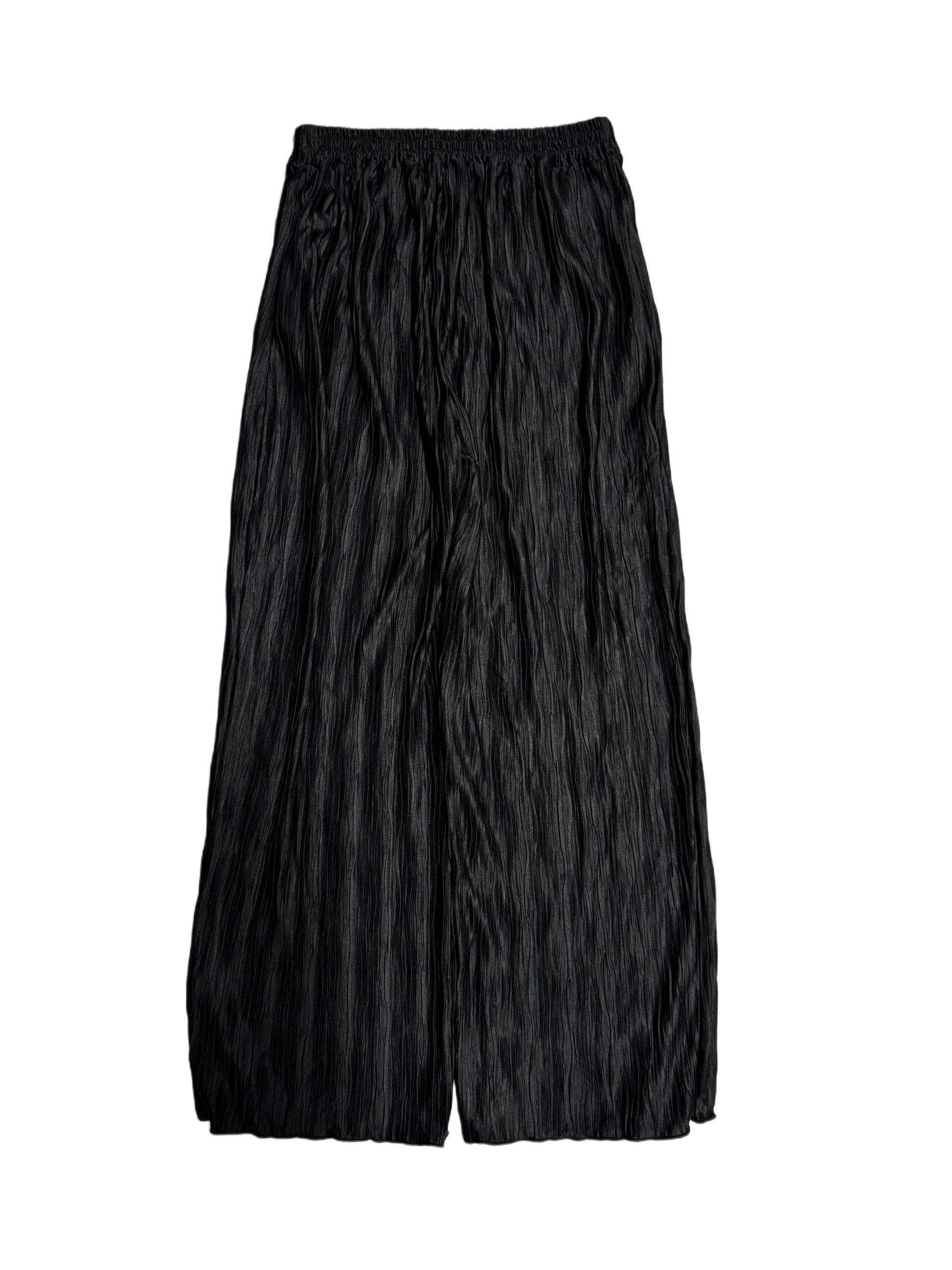 Japanese Black Plisse Pant