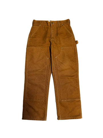 Carhartt Brown Loose Fit Double Knee Pant