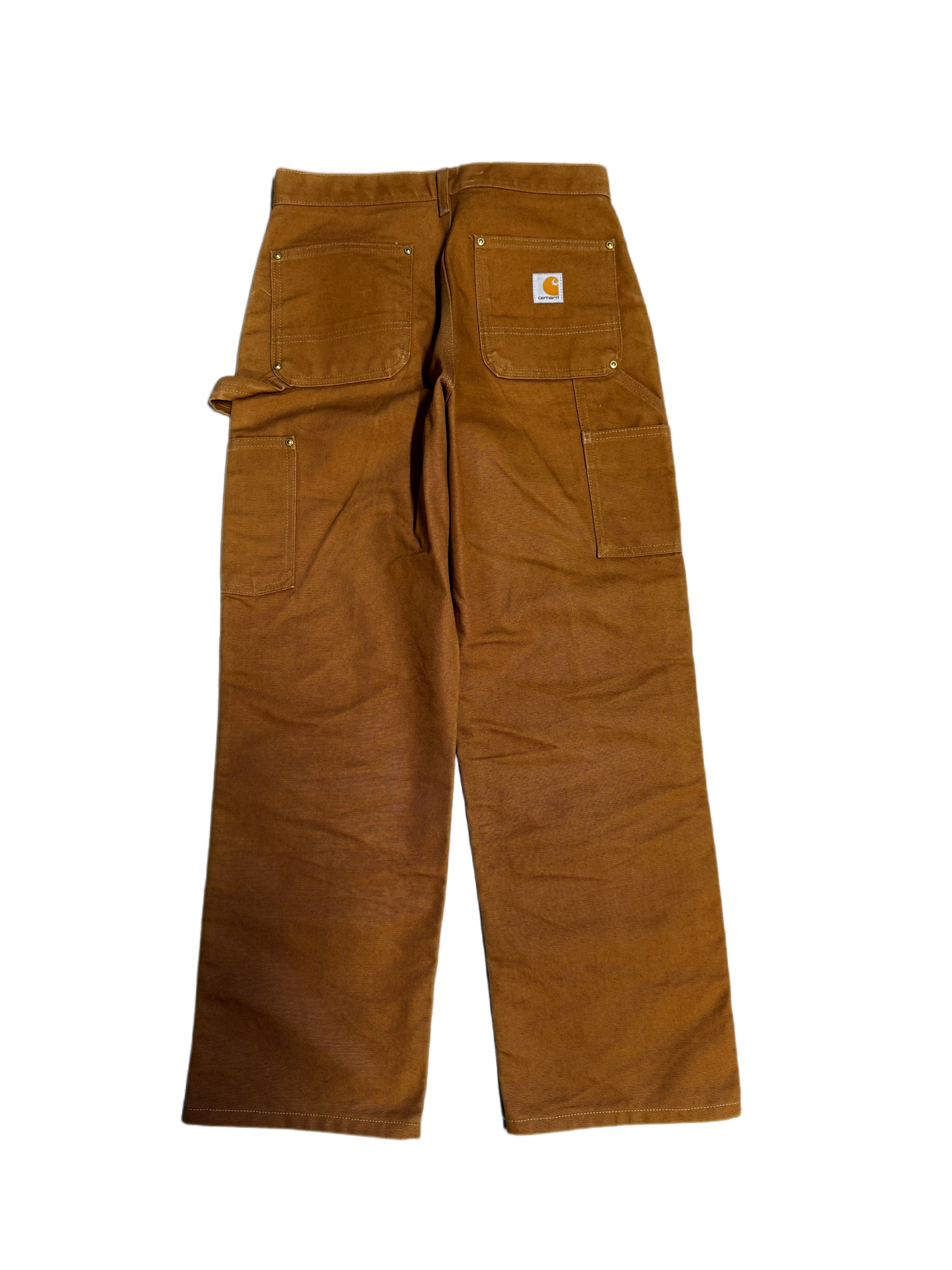 Carhartt Brown Loose Fit Double Knee Pant