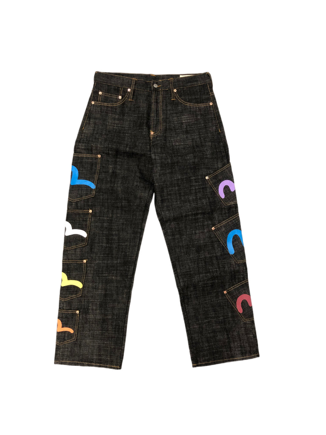 Evisu Multi-Pockets Denim Jean