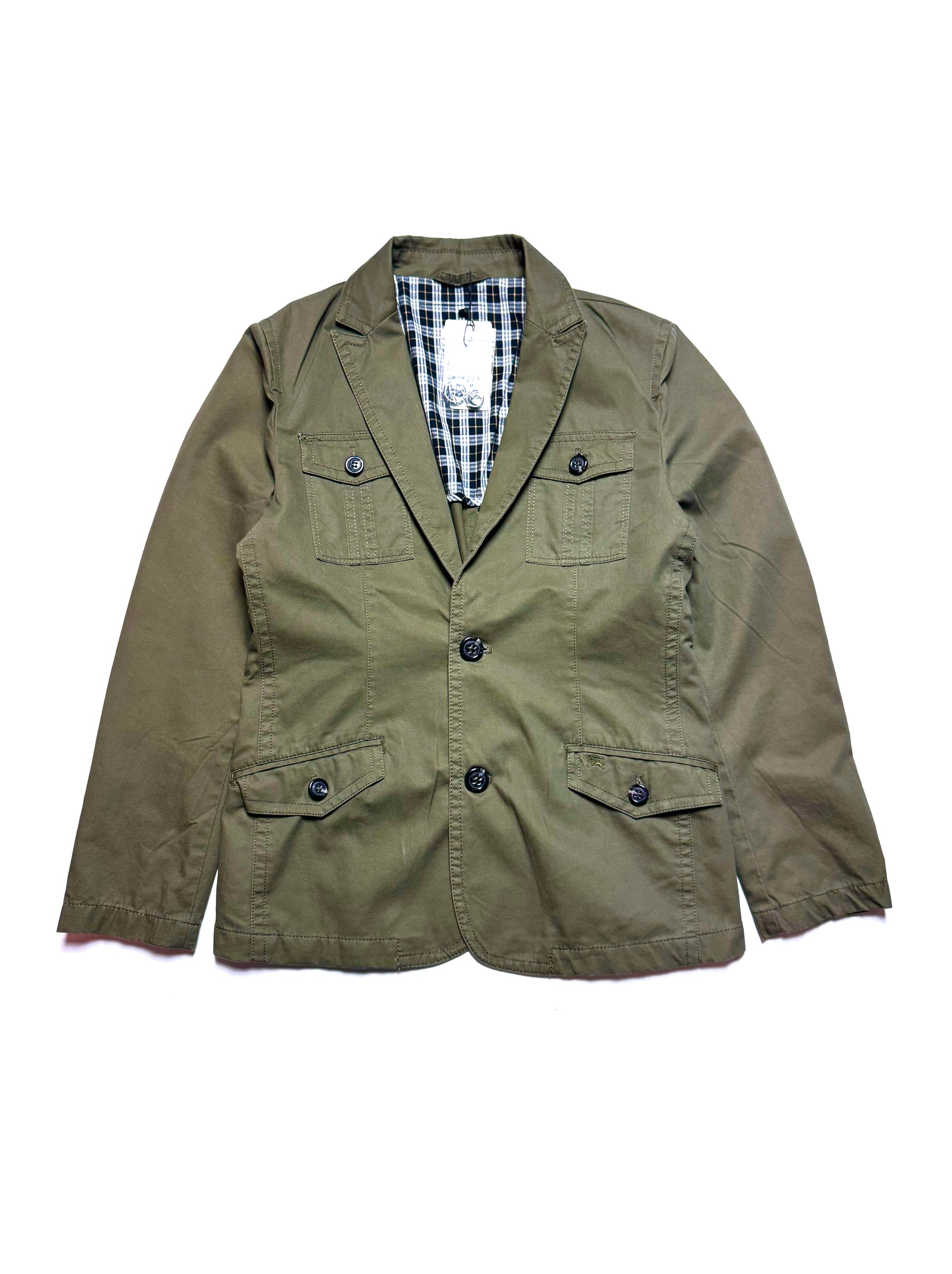 Burberry Blue Label Army Green Jacket