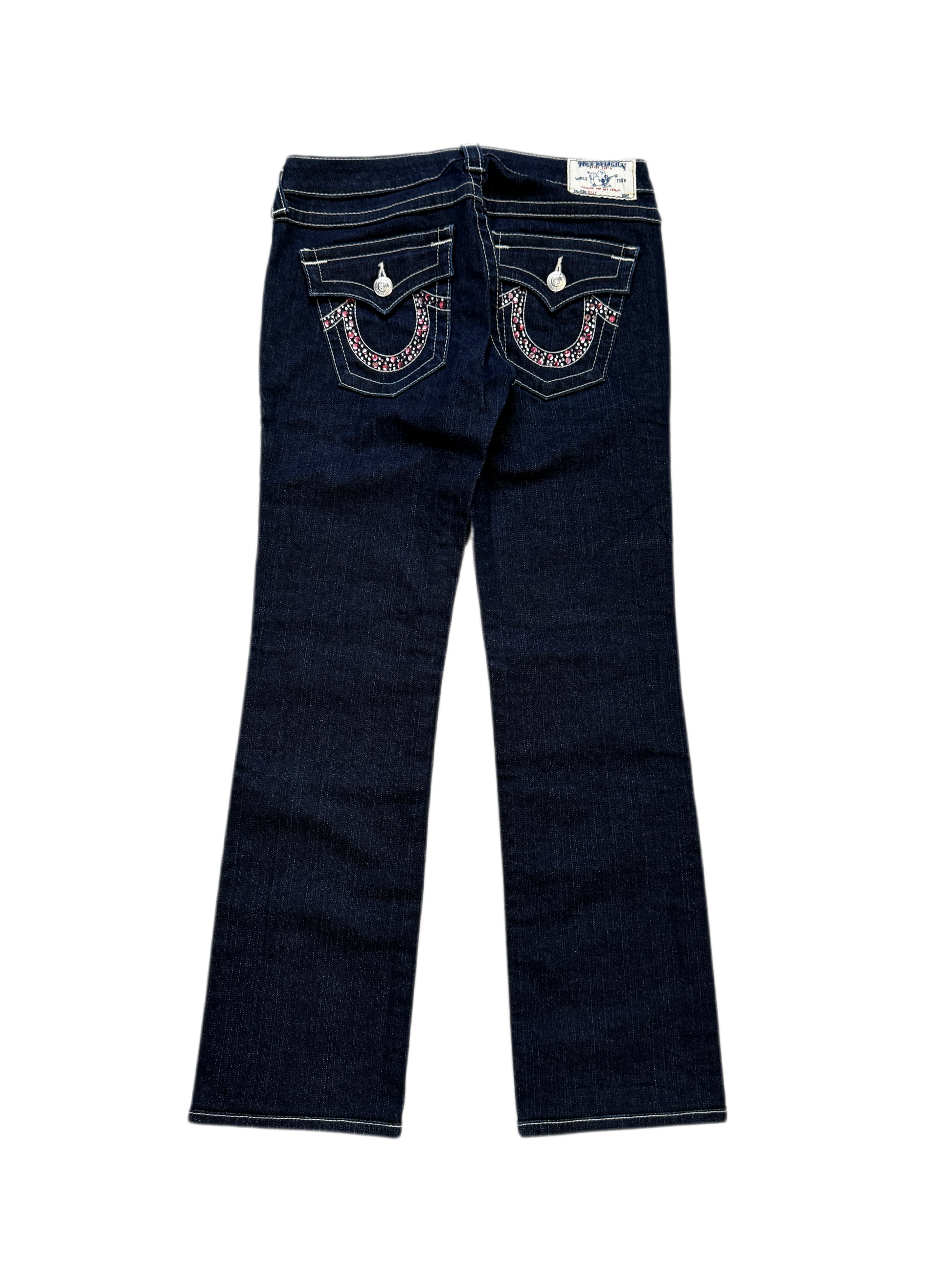 True Religion Purple Diamond Flared  Denim Woman's Jean