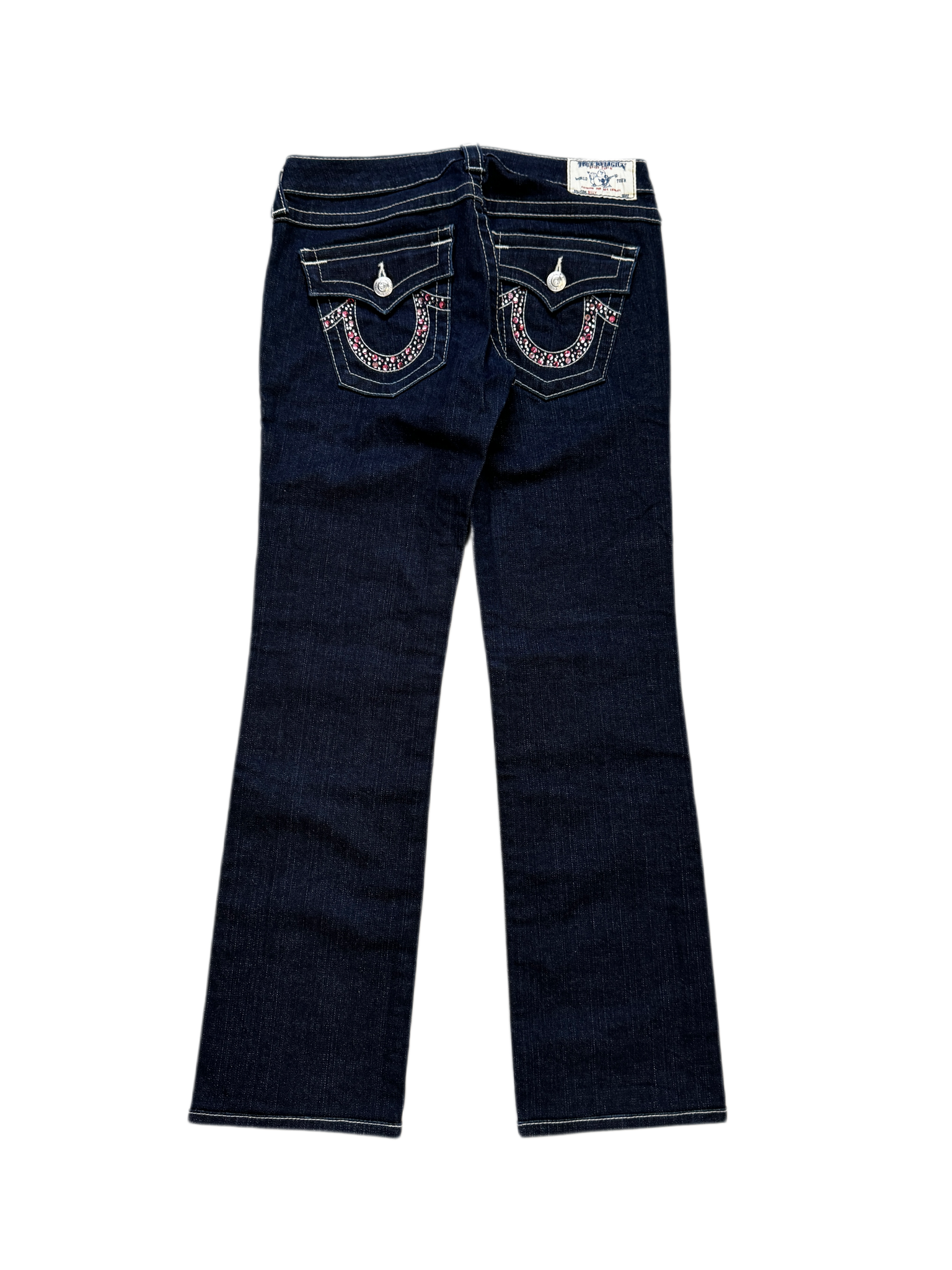 True Religion Purple Diamond Flared  Denim Woman's Jean