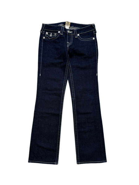 True Religion Purple Diamond Flared  Denim Woman's Jean