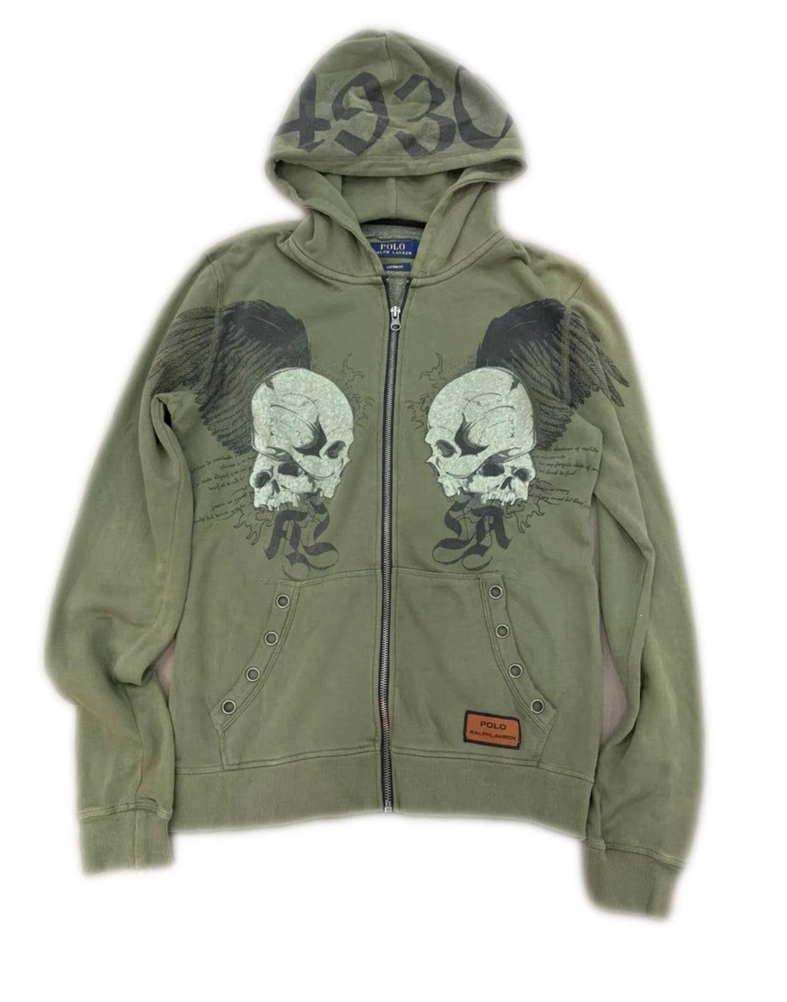 Polo Ralph Lauren Skull  Hoodie