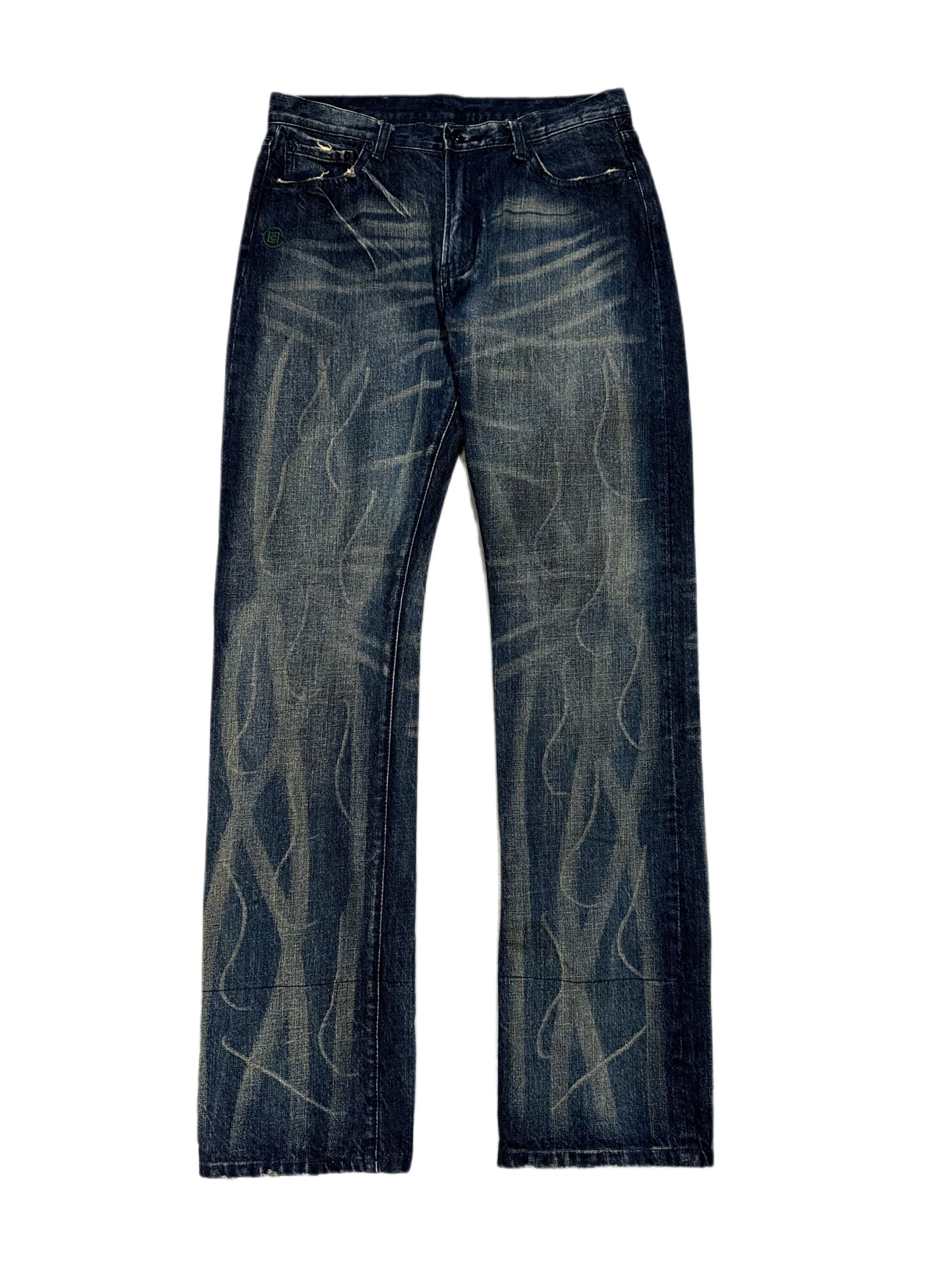 Clot x Levi's Watermelon Washed Denim Jean