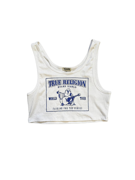 True Religion White Tanktop