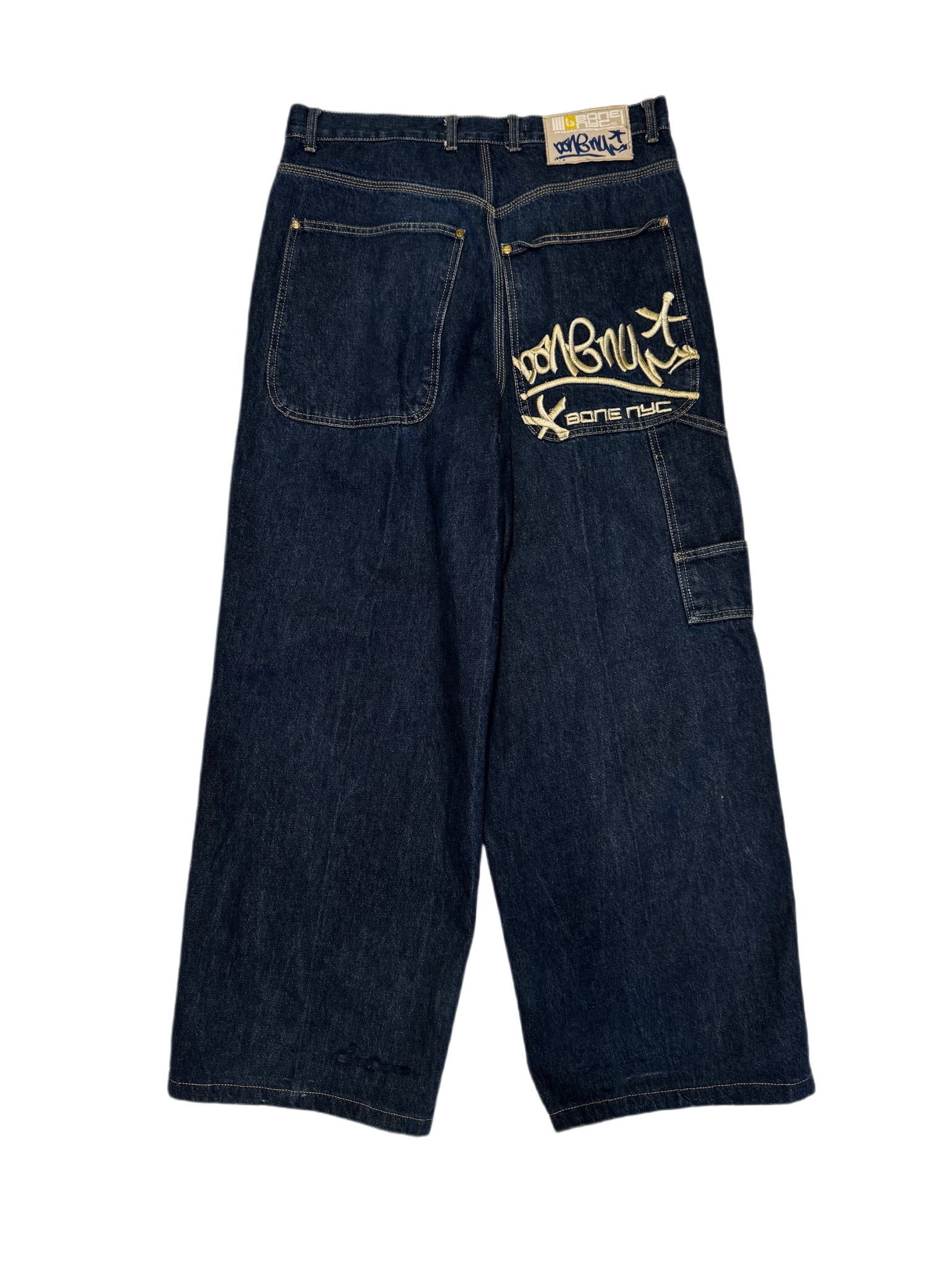 Bone NYC Denim Baggy Jean