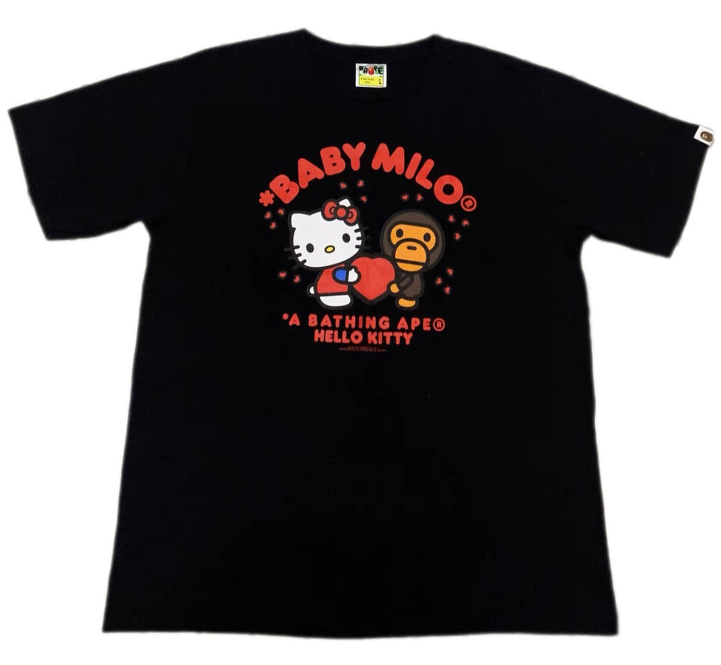 BAPE Milo x Hello Kitty Heart Tee