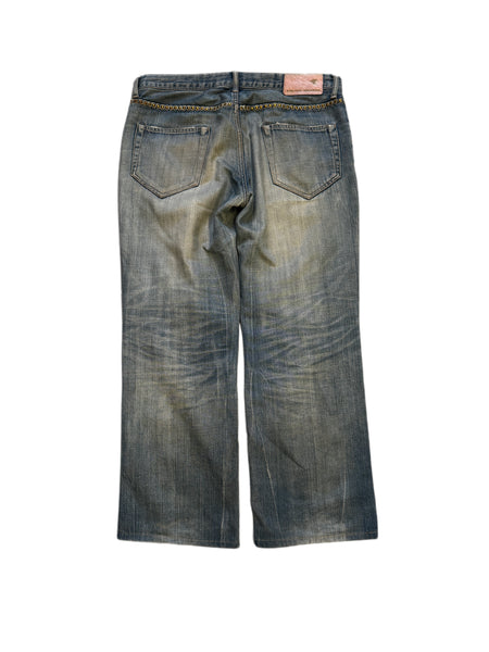 Kiminori Morishita Washed Denim Jean