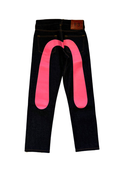 Evisu Pink Daicock Jean