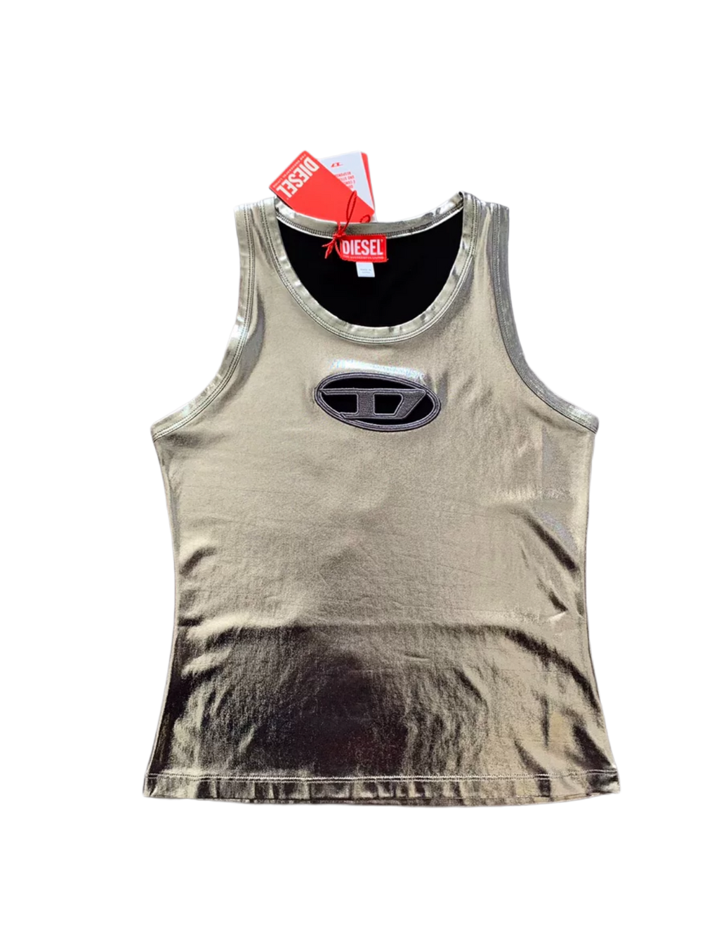 Diesel T-Lynys Metallic Tank Top