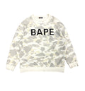 BAPE OG White/Grey Camo Crewneck