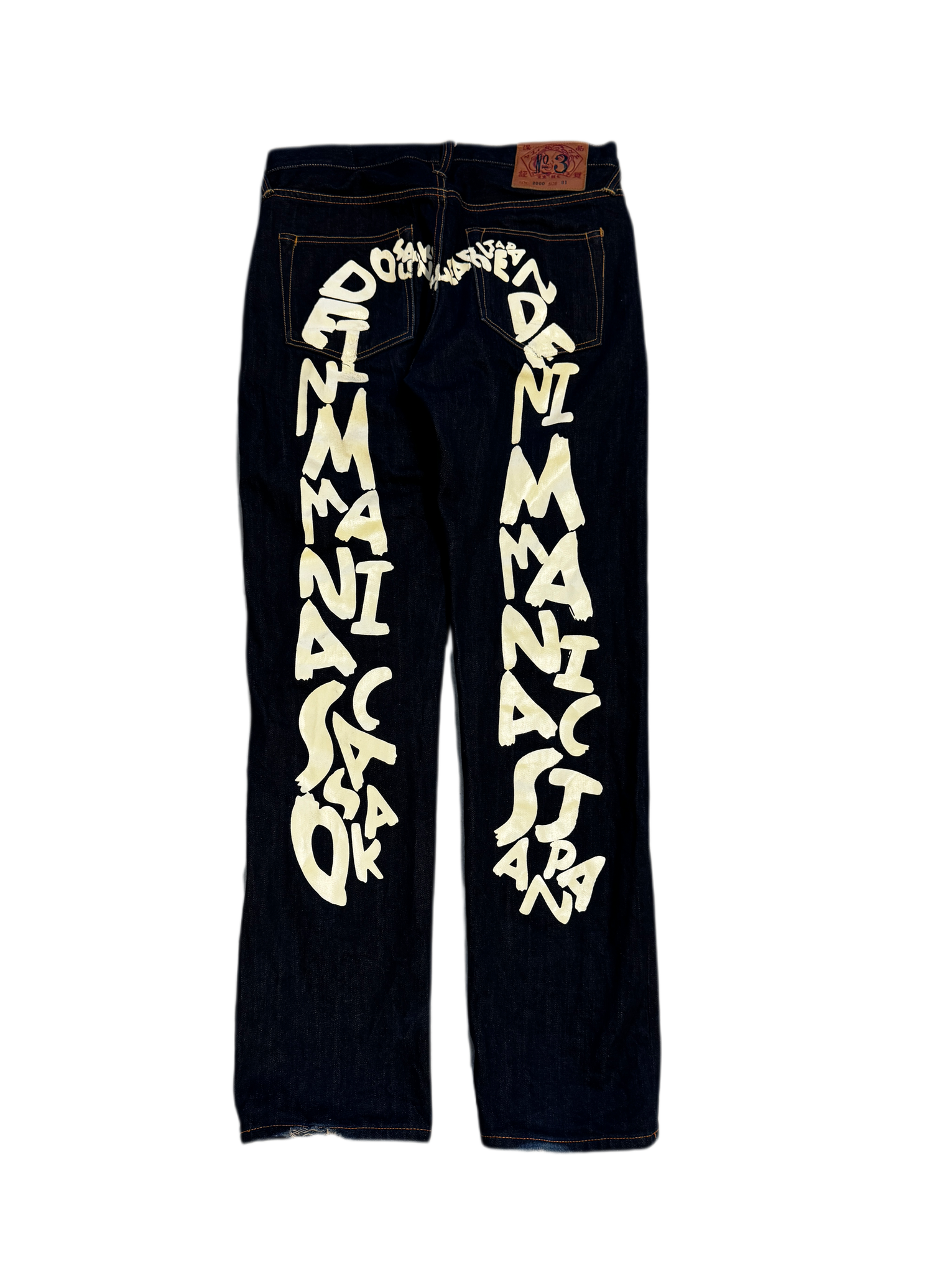 Evisu Long Word Daicock Raw Denim Jean