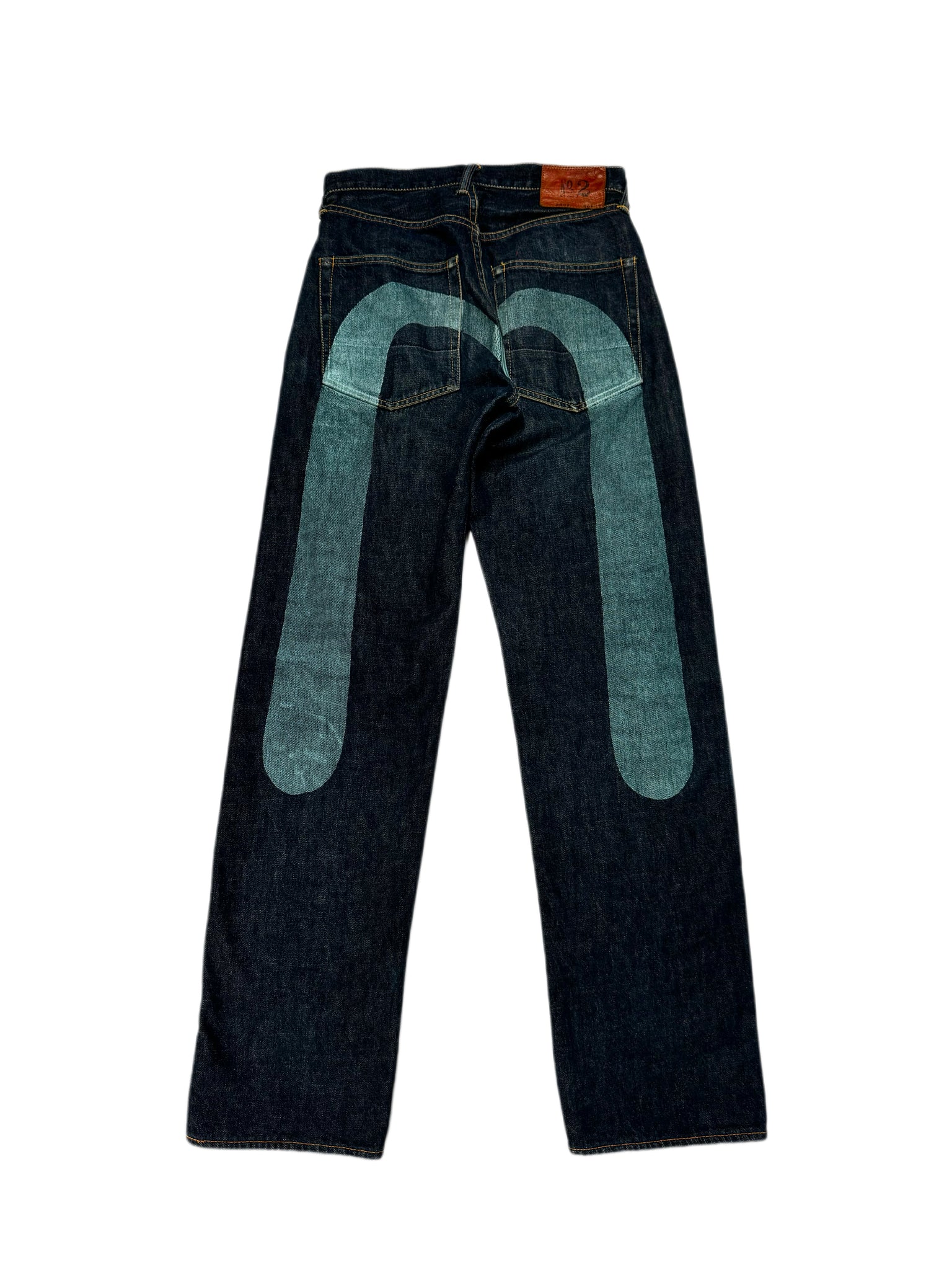Evisu No.2 Blue Fade Daicock Jean