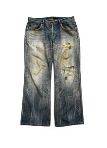 Kiminori Morishita Washed Denim Jean