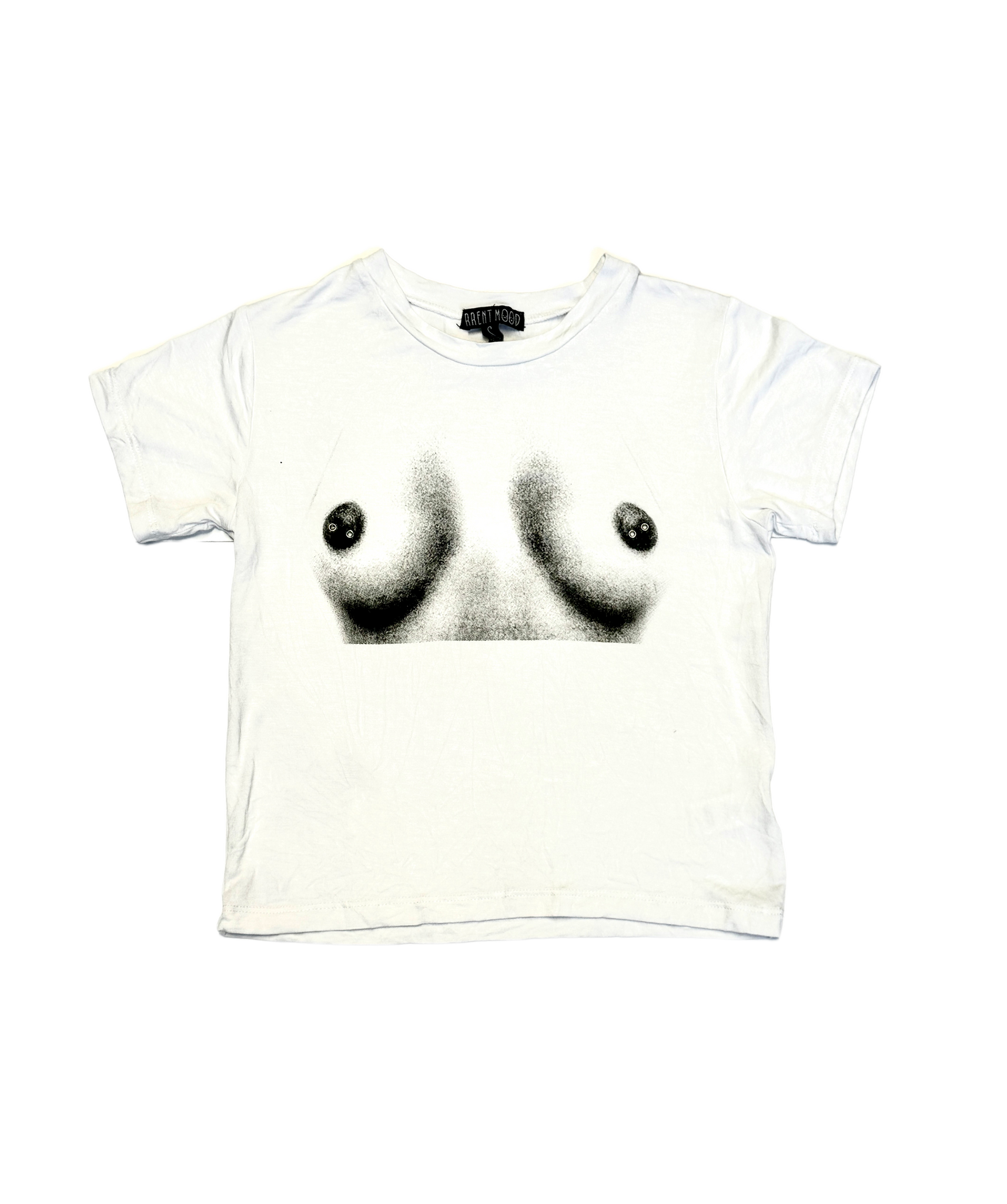 Current Mood Titty  Piercing Tee